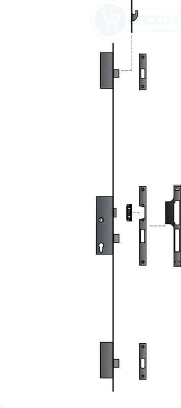 MFV-Set systeQ-M-H-1 1flg. ausw.