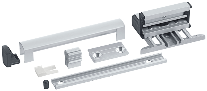 Aluminium-Extrusion, Tischsäge Führungsset, Spannschienen, Schiebleiste, Metall-Hardware