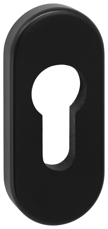 Schlüsselloch, Türrandplatte, Schlitzabdeckung, Schlüssellochabdeckung, Schwarzes Metall