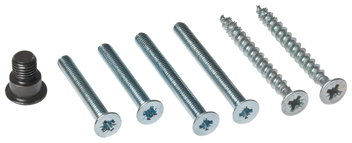 Schrauben, Schrauben Set, Metall, Bolzen, Senk- oder Linsenkopf Schrauben