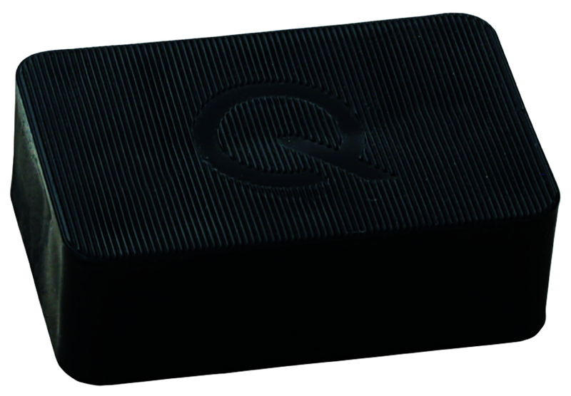 Behälter, rechteckig, schwarz, texturiert, Logo