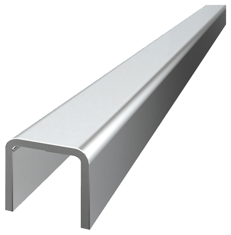Metall, U-Profil, Aluminium, Schiene, Kantenschutz