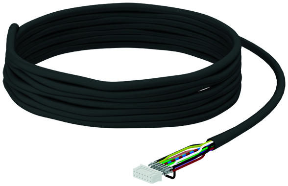 Kabel, Stecker, Mehradriges Kabel, Datenkabel, Schwarz