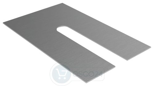Ausgleichblech f. CP-1400 Stärke 3 mm, Edelstahl