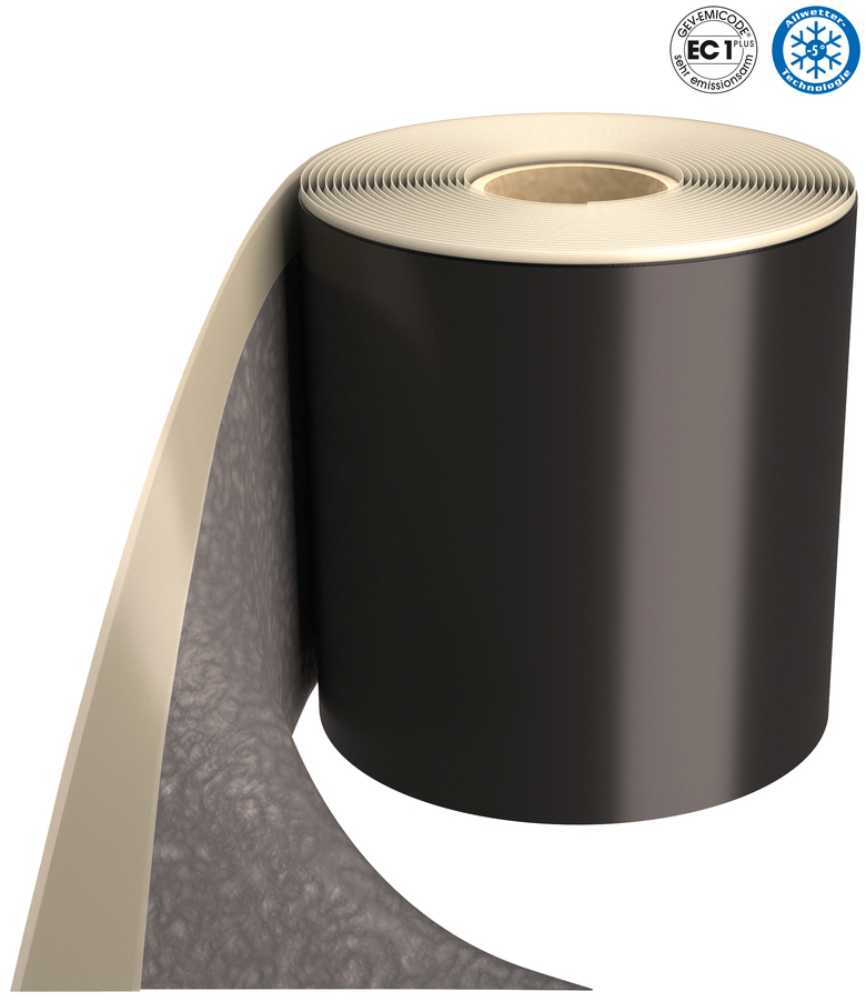 Klebeband, Rollenband, Schwarz, PP-Klebeband, Beschichtung