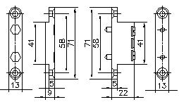 Stromübertrager 2-polig, max. 24 V / 1,5 A