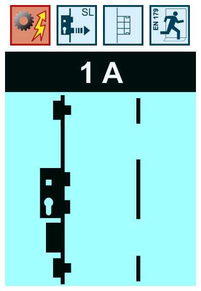 elektrisch, schaltbild, schalter, L-stil-symbol, symbolicon