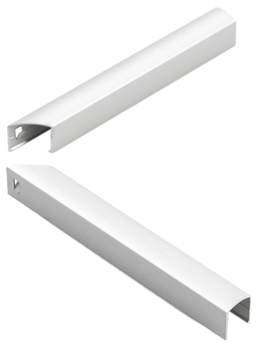 GEZE Abdeckprofil für OL90 3000mm silberfarben Aluminium, Klinge, Rasiermesser, Waffe, Griff, Aluminium, Griff, Klinge, Rasiermesser, Waffe,