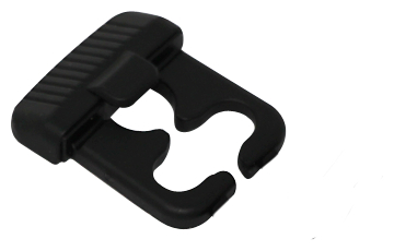 Gürtelklemme, Gürtel-Schnalle, Schnallenclip, Klemmbügel, Kunststoff