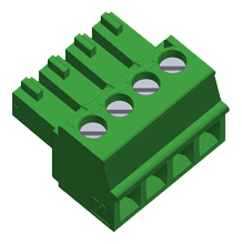 Klemmblock, Terminalblock, Schraubklemme, Stromverteiler, Montageklemme
