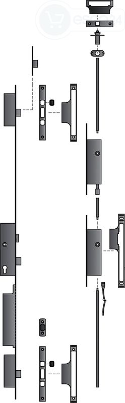 FT-MFV-Set systeQ-M-SLM-ESC-2D Fkt.E 2flg.
