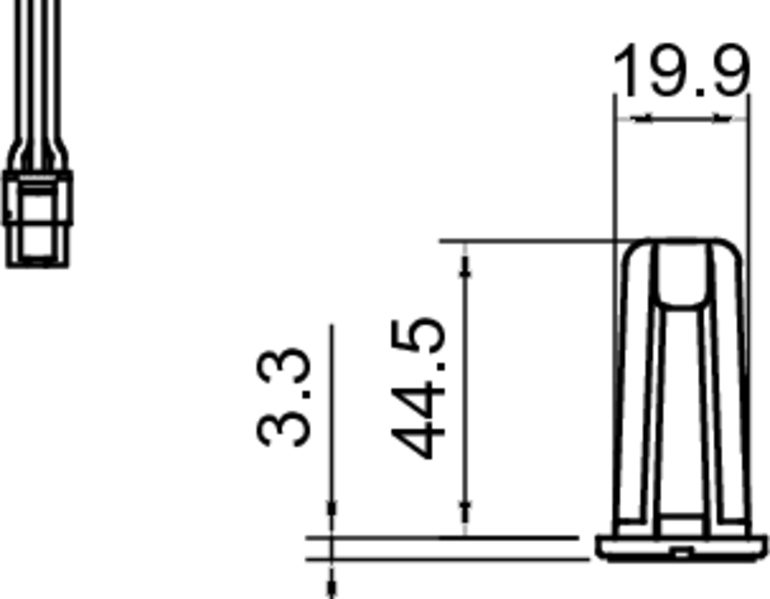 abmessungen, technikzeichnung, Stecker, Kabelverbinder, messteil