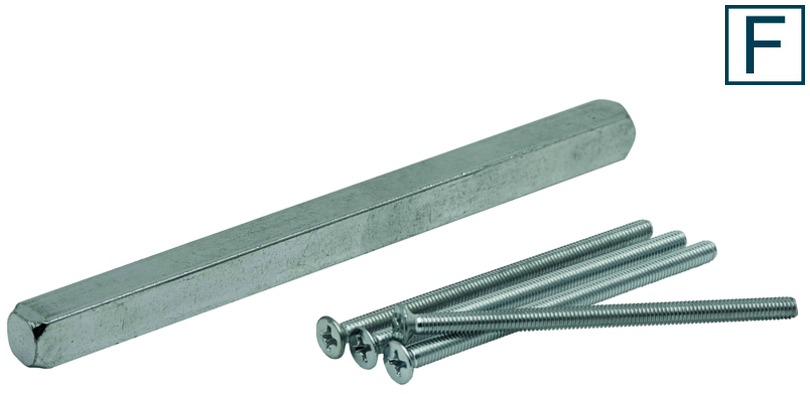 Muttern, Bolzen, Schraube, Metallstange, Gewindestange