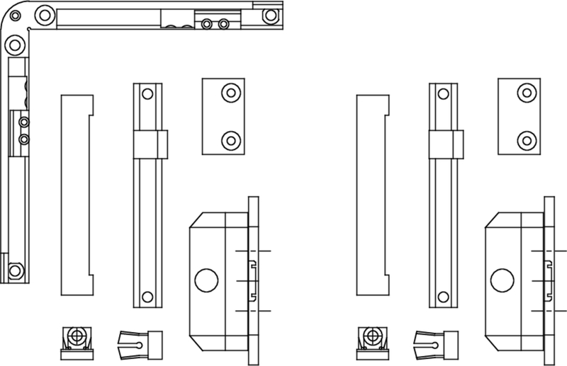 Frontansicht, mechanisches Bauteil, Baugruppe, elektrischer Schalter, Montagezubehör