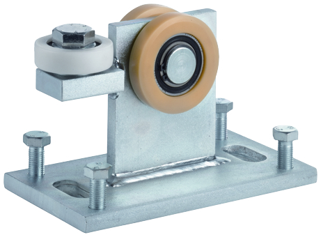 Klemmhalter, Rollenführung, Schiene, Lagerung, Stahlmontage