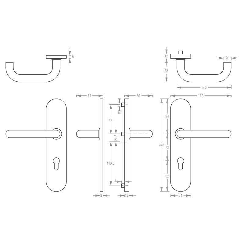 türgriff, griffe, beschlag, rosette, schloss