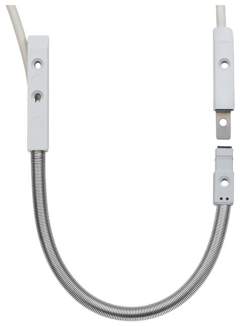 flexibler Leiter, Kabel, Stecker, Metallschlauch, Druckschalter