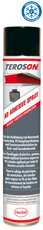 Klebespray, Sprühlack, Kunststoffkleber, Haushaltskleber, Ter yağ