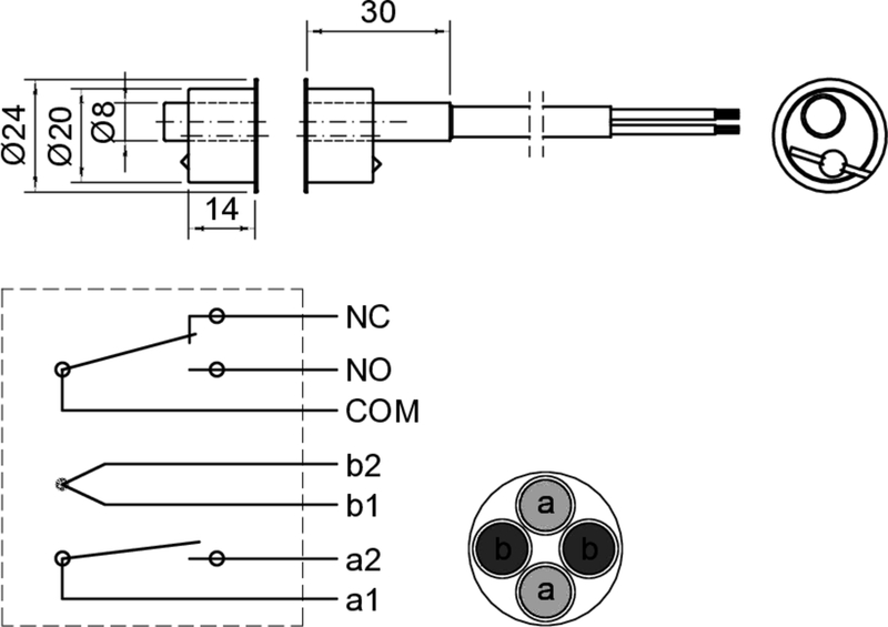 sensor, connector, electronic, cable, kreis