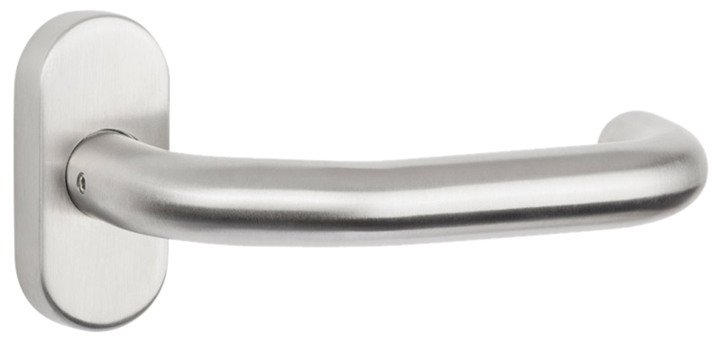 Türgriff, Türdrücker, Haustürgriff, Edelstahl, Gleitschliff