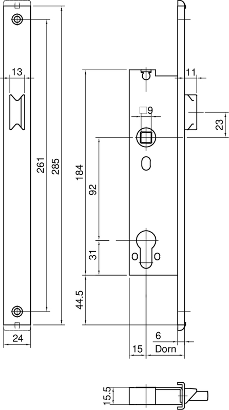 Türfallenmechanismus, Schloss, Bauplan, Metallteil, Schließmechanismus