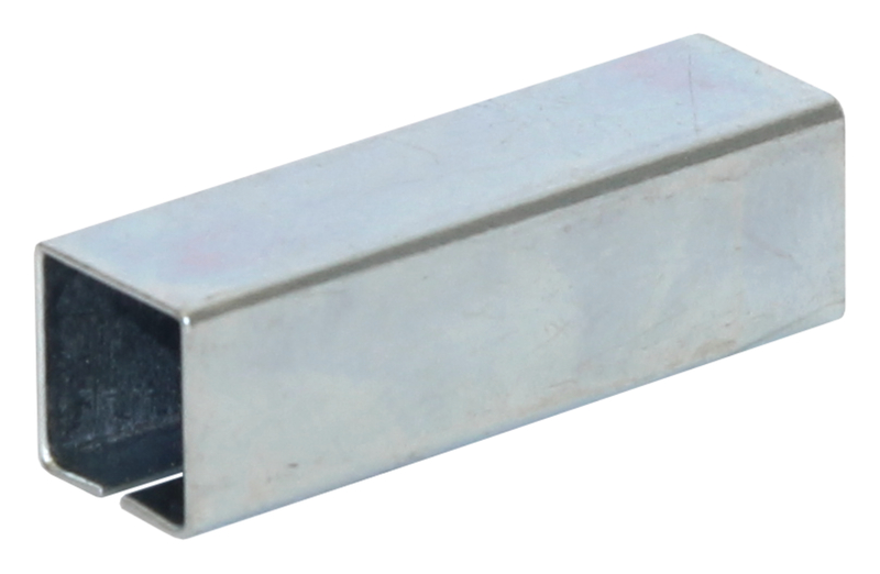 metallische Hülse, rechteckiger Schlauch, Metallverbinder, stahlhohlraum, quaderhohl