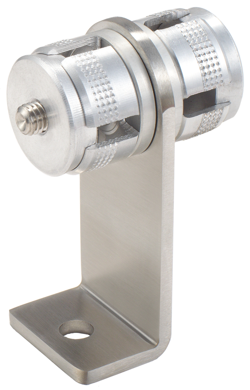 Mittelstütze, Serie WS, für RohrØ 35 mm gerade, ohne Bef.-mat., Edelstahl