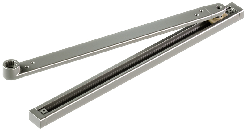 dormakaba ED 250/ED 100 Gleitschienen Set silber Klinge, Rasiermesser, Waffe, Aluminium, Klinge, Rasiermesser, Waffe, Aluminium,
