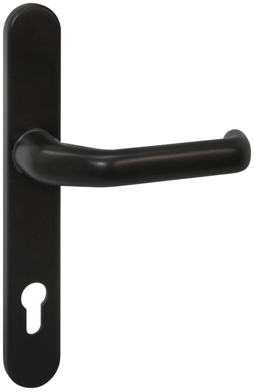 Türgriff, Türdrücker, Türbeschlag, Schwarz, Metall