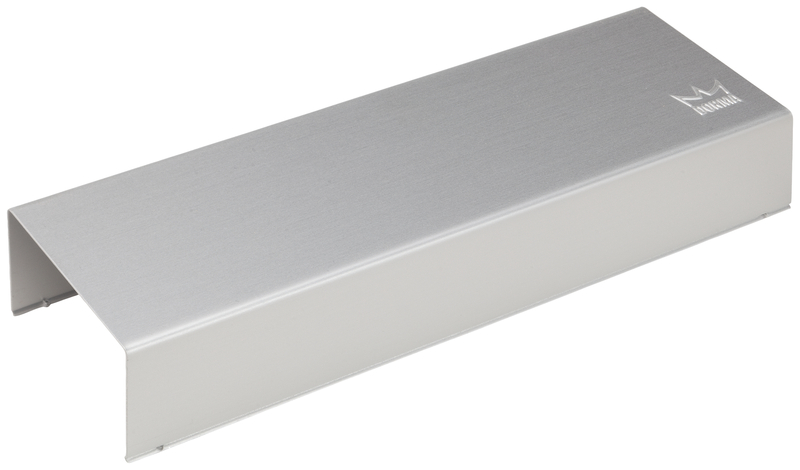 metallisch, winkelhalter, aluminium, box, regalauflage