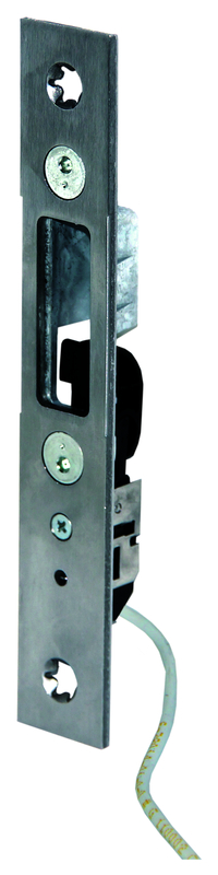 metallischer Riegel, Tür-Verriegelung, elektrischer Schlag, Schloss-Bauteil, Metall-Beschlag