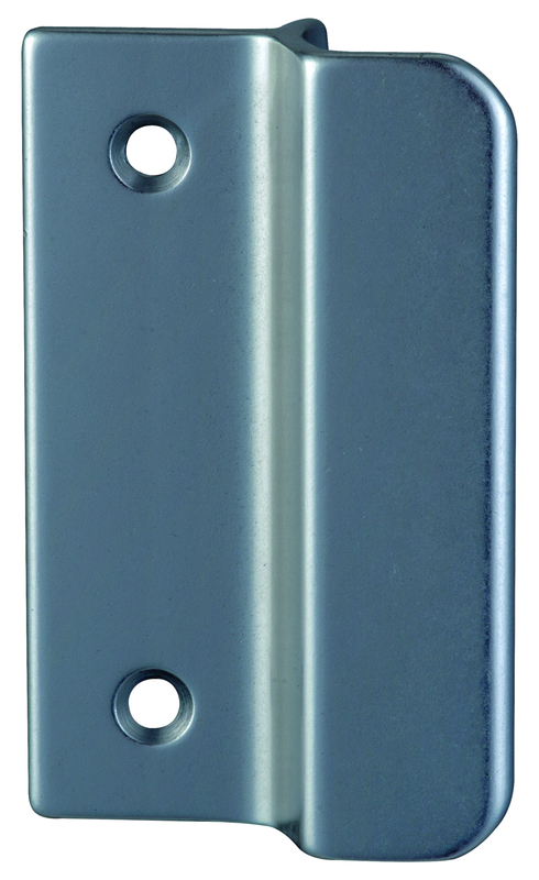 Puffer, Metall, Blau, Tür, Befestigung