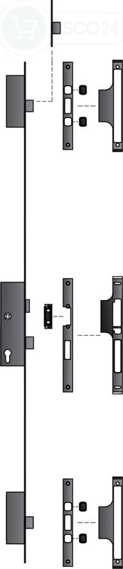 MFV-Set systeQ-M-SL-1 1flg. ausw.