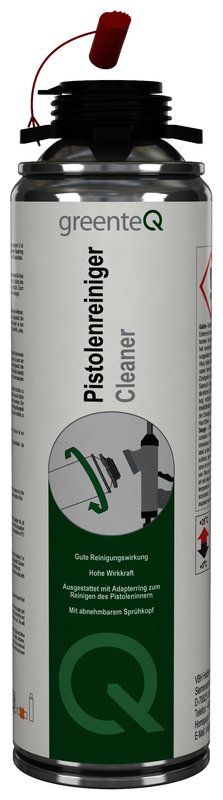 Pistolengreifer, Reiniger, Pistolenreiniger, Sprühflasche, GreenteQ, Zinn, Zinn, Flasche, Shaker,