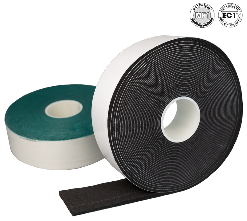 Klebeband, Schwarzband, Klebebandrolle, Gummimatte, Bandstreifen