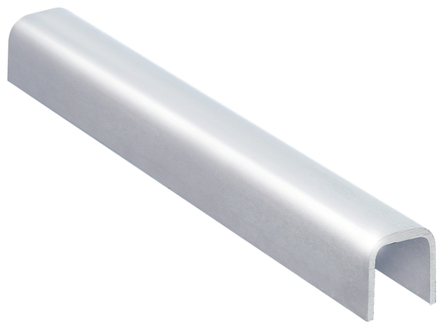 BALARDO - Handlauf U-Profil 21,25 mm Edelstahl geschl. L=3000mm U=30x27x3mm