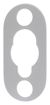 OGRO Distanzplatte bei Verwendung v.Einnietmuttern mit Bund OGRO Distanzplatte bei Verwendung v.Einnietmuttern mit Bund