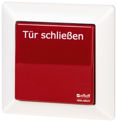 Feuerschalter, Schalter, Wandtaster, Rotes Knopf, Eff Eff Brand?