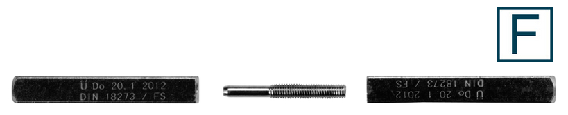 Metallstange, Gewindeschraube, Inb Schraube, Grubenschraube, DIN 18273