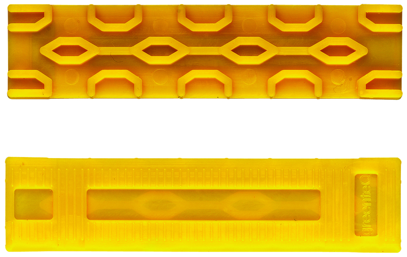 Gehäuse, Kunststoff, Gelb, Metrikträger, Rakel-Set