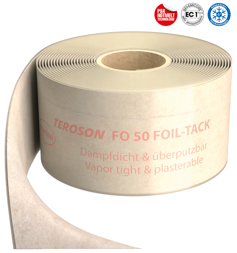 Folienband, Foil-Tape, Dichtband, Vapor-tight, Dampfdicht