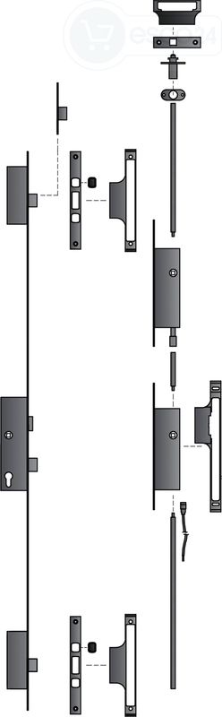 FT-MFV-Set systeQ-M-SL-ESC-2D  hoT Fkt.E GFF 2flg.