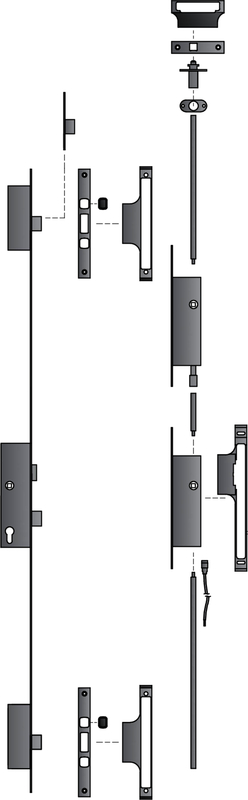 FT-MFV-Set systeQ-M-SL-ESC-2D  hoT Fkt.E GFF 2flg. FT-MFV-Set systeQ-M-SL-ESC-2D  hoT Fkt.E GFF 2flg.
