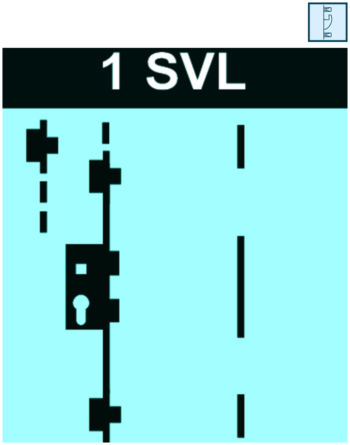 MFV-Set systeQ-M-B2H-1+SVL 1flg. einw.