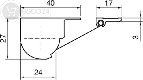 FSR 5000 Basic Fingerschutz L=2015 mm AL-EV1