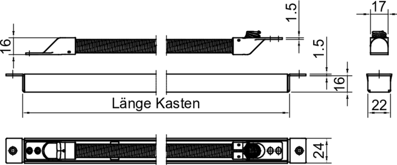 kabel, linearer schaltkasten, elektrische komponent, rohkabel, linker kabel