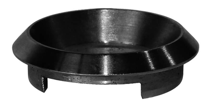 Metallring, schwarzer Ring, Einlege-Ansatz, Dichtlippe, rundes Flansch,