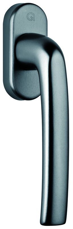 Türgriff, Hebel, Metall, Chrom, Wandmontage