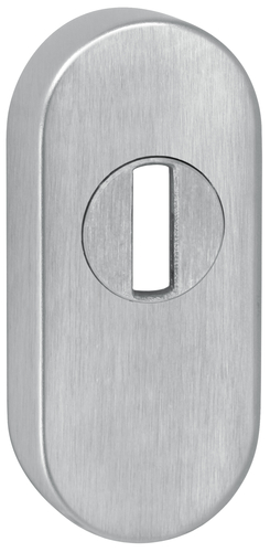 esco BASIC Schiebe-Schutzrosette 0475 h=11,5mm, oval, PZ, Edelstahl Festplatte,