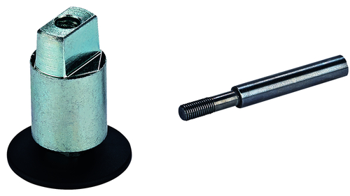 dormakaba BTS 75V/80/84 Steckachse flachkonisch 25mm verlängert, Stahl verzinkt